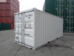 Gebrauchter 20-Fuß-Container, 1. Fahrt