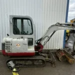 TAKEUCHI TB125 Kabine + 3 SCHAUFELN – Minibagger 2,8T