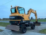 HYUNDAI Robex 55W-9A + 3 Schaufeln – Minibagger 5,5T – Baggerlader – Bild 9