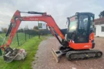 KUBOTA U 36-4 + 3 SCHAUFELN – Minibagger 3,9T + 3 Schaufeln – Bild 8
