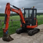 KUBOTA KX71-3 + 3 SCHAUFELN – Minibagger 3T