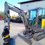 Volvo ECR25D + ENGCON – Minibagger 2,5T (Baustellenbagger, nicht für den Personentransport bestimmt)
