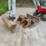 TAKEUCHI TB014 + 5 SCHAUFELN – Minibagger 1,5T